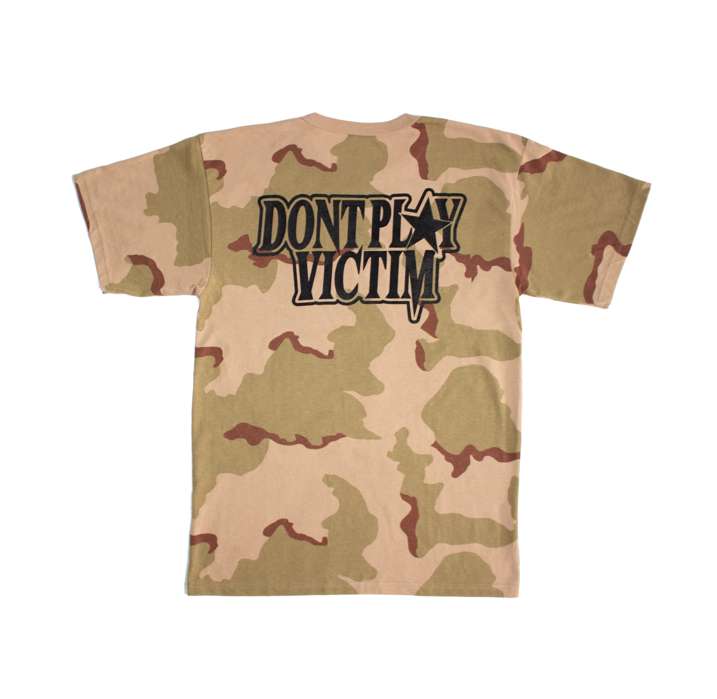 WORD MARK TEE (DESERT CAMO)