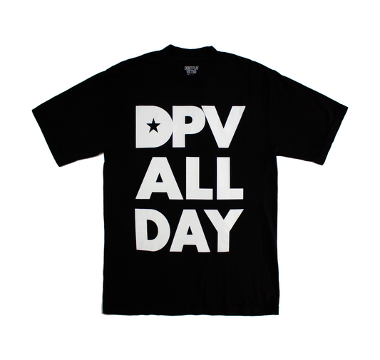 DPV ALL DAY TEE (BLACK)