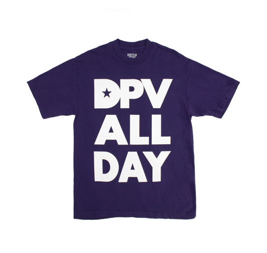 DPV ALL DAY TEE (PURPLE)