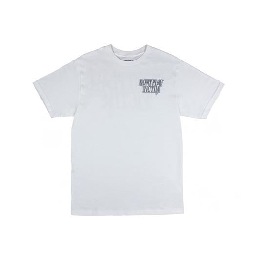 LOGO TEE (WHITE/SILVER)